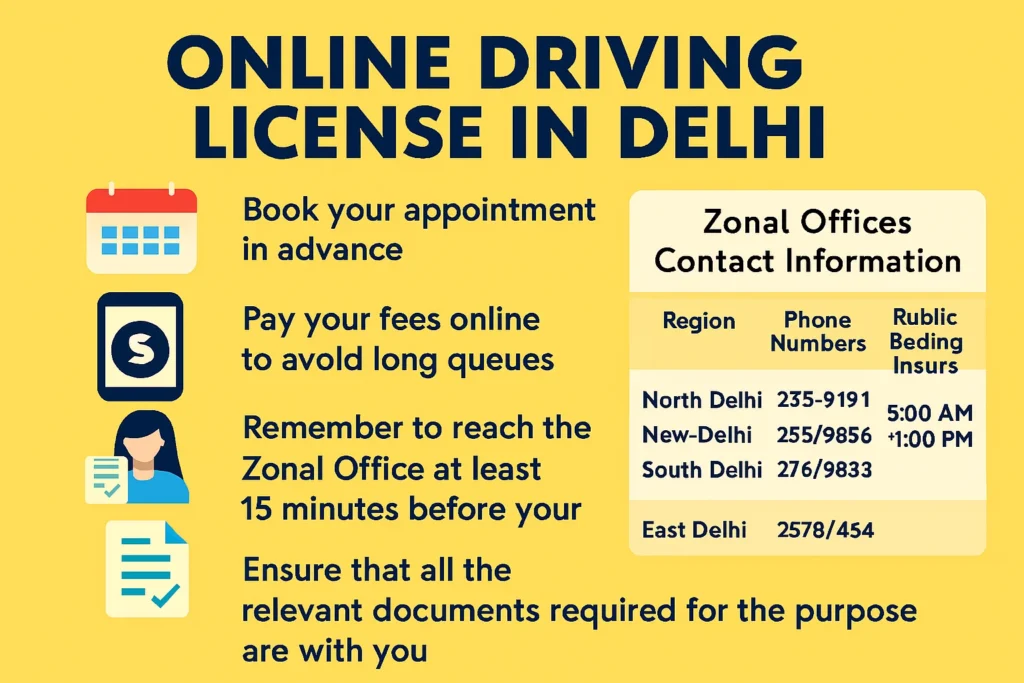How to Apply for Driving License Online in Delhi | Complete Guide 2025